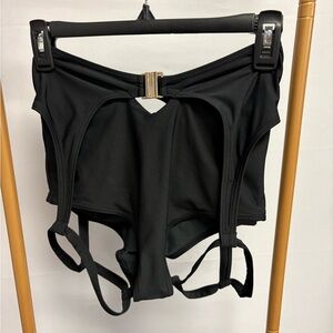 Lunalae Zara High Waist Buckle Garter Bottom